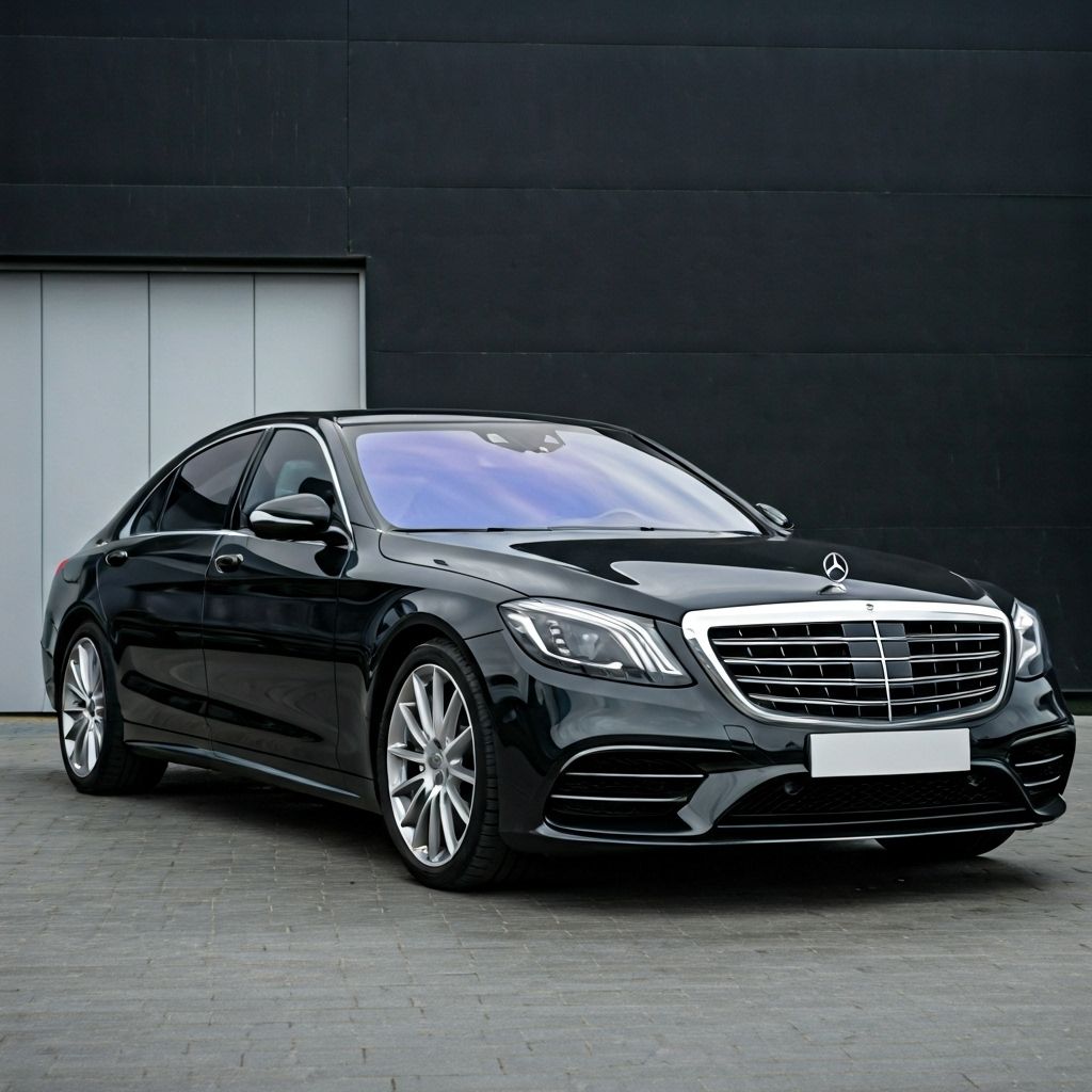 Mercedes Benz S560 Black on Black